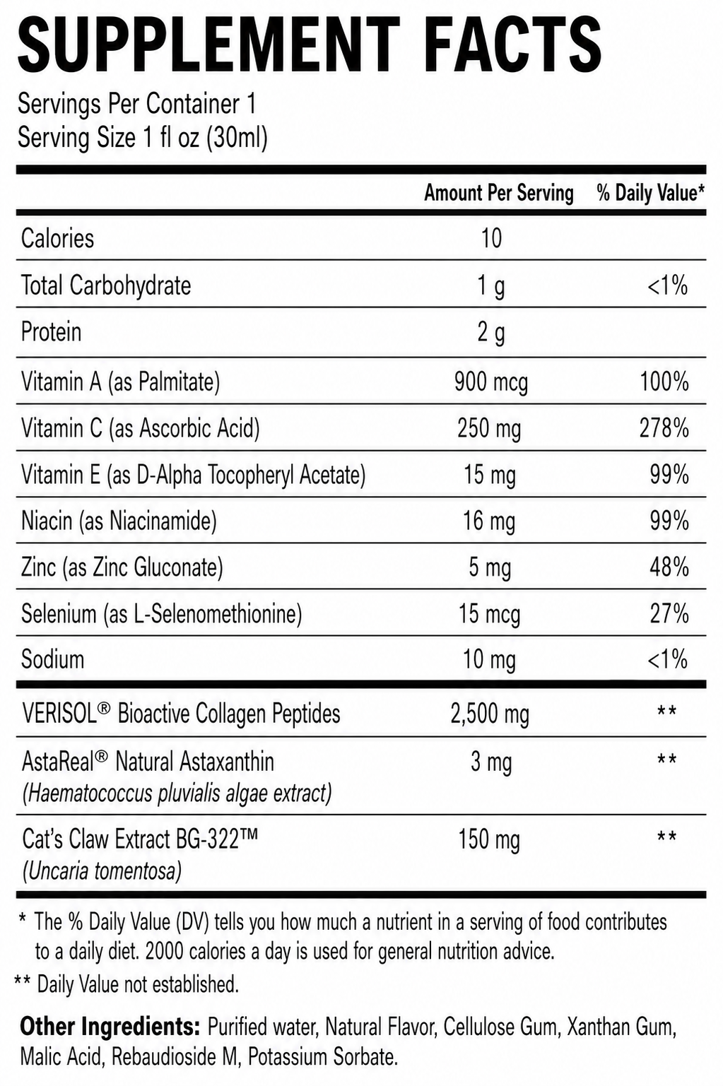 Supplement Facts